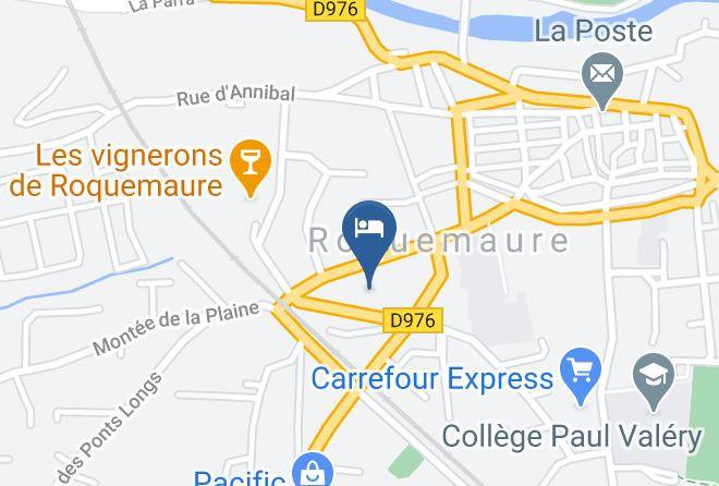 Gard - Logis Le Clement V Maps