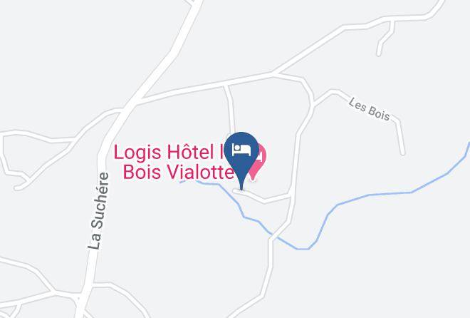 Haute Loire - Logis Le Relais Du Grand Air Maps