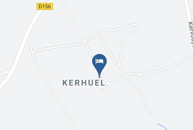 Finistere - Logis Manoir De Kerhuel Maps