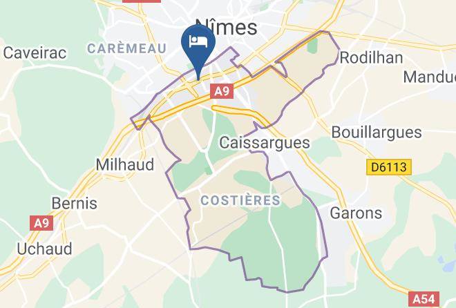 Gard - Logis Nimotel Maps