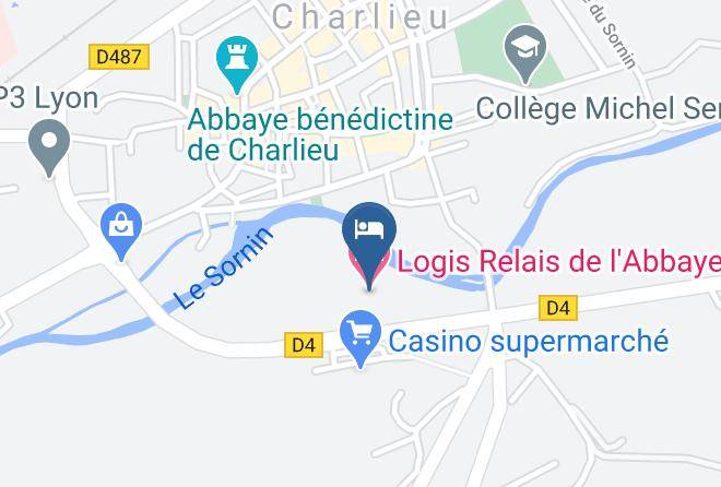 Loire - Logis Relais De L'abbaye Maps