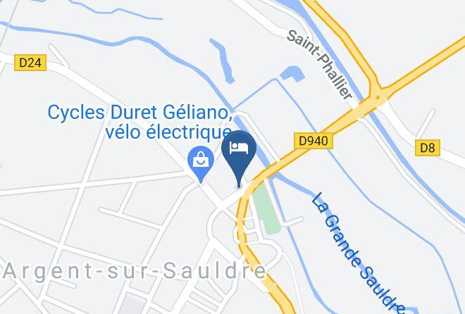 Cher - Logis Relais De La Poste Maps
