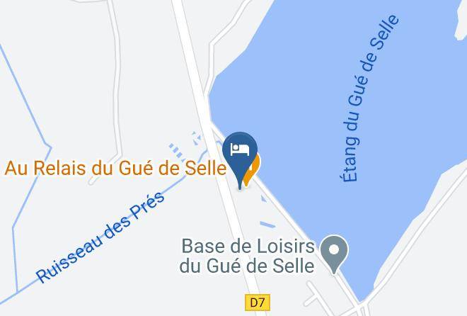 Mayenne - Logis Relais Du Gue De Selle Maps