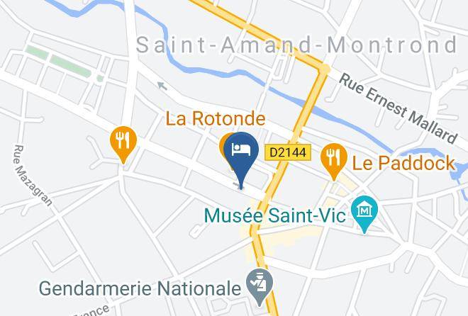 Cher - Logis Hotel L'amandois Maps