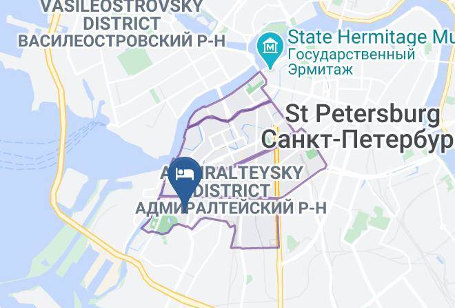 Saint Petersburg - Logos Hotel Maps