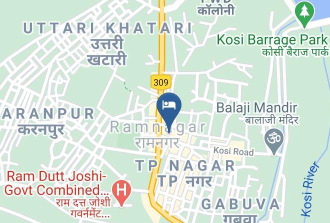 Ramnagar - Lohagarh Corbett Resort Maps
