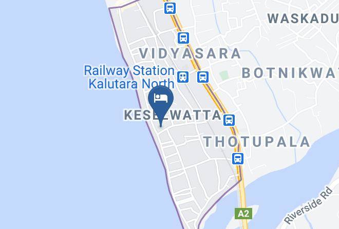 Colombo - Lohas Beach Resort Maps