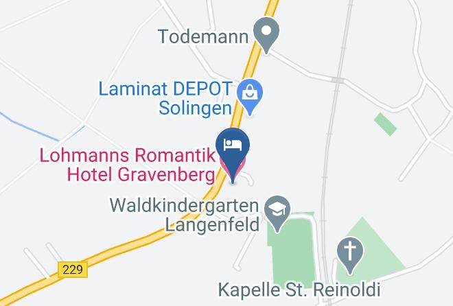 Mettmann - Lohmanns Romantik Hotel Gravenberg Maps