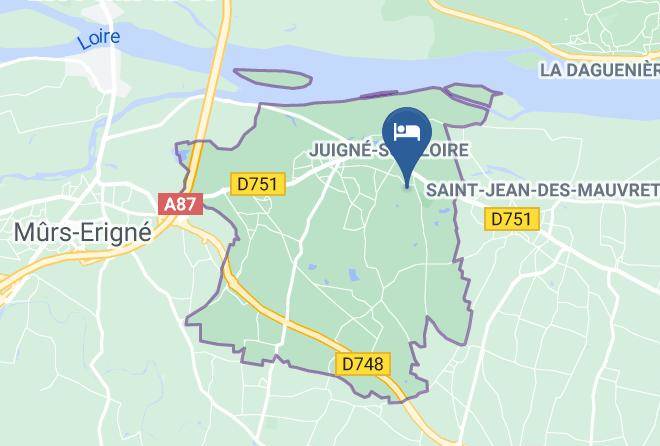 Maine Et Loire - Loire&sens Au Fief De La Thioire Maps