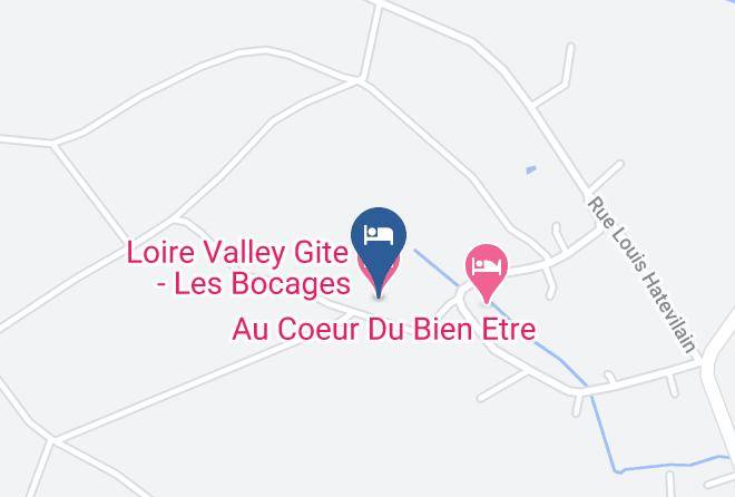 Loir Et Cher - Loire Valley Gite Les Bocages Maps