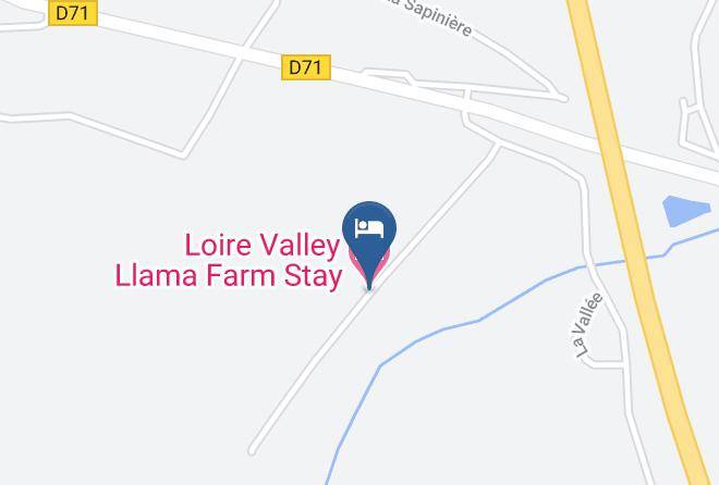Sarthe - Loire Valley Llama Farm Stay Maps