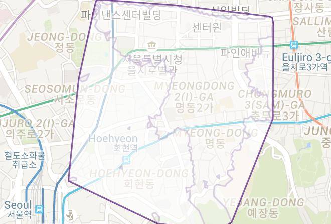 Junggu - Loisir Hotel Maps