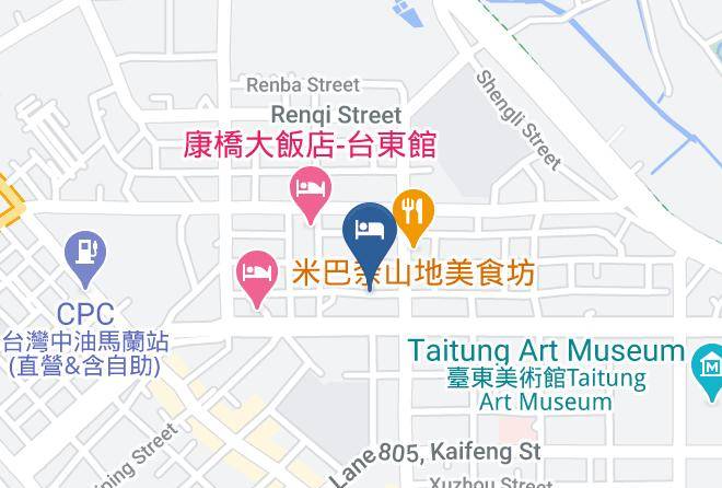 Taitungnty - Loka B&b Maps