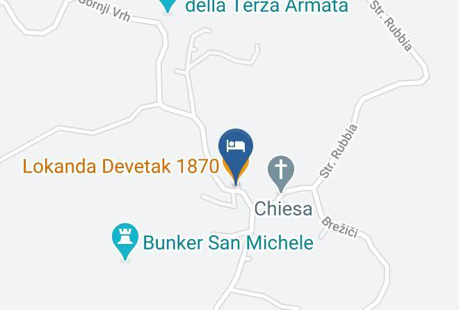 Gorizia - Lokanda Devetak 1870 Maps
