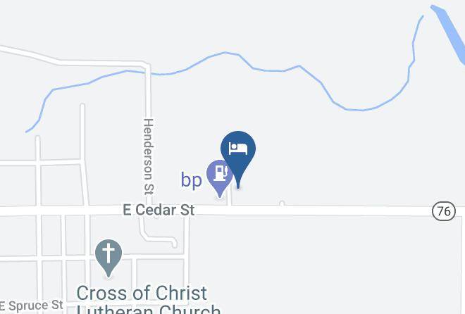 Loken's Sawmill Inn Map