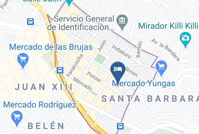 Murillo - Loki Boutique La Paz Maps