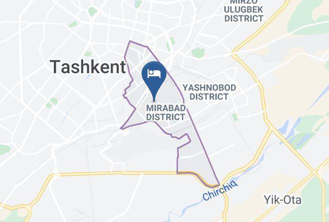 Tashkent - Lokomotiv Hotel Maps