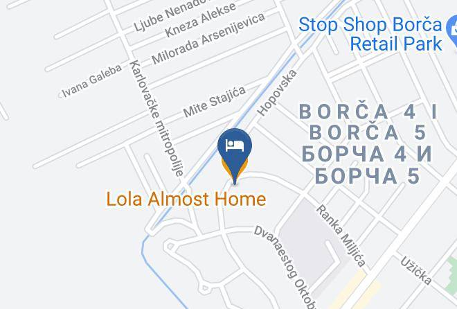 Belgrade City - Lola Almost Home Maps