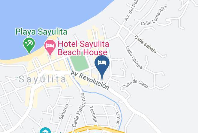 Bahia De Banderas - Lola Hotel Sayulita Maps