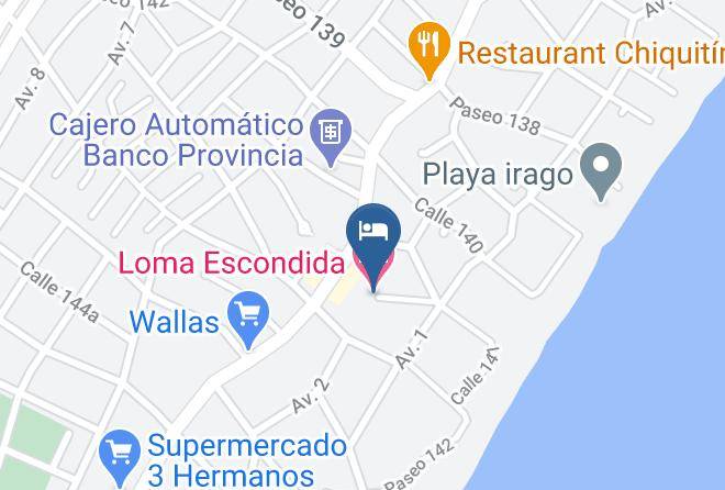 Villa Gesell - Loma Escondida Maps