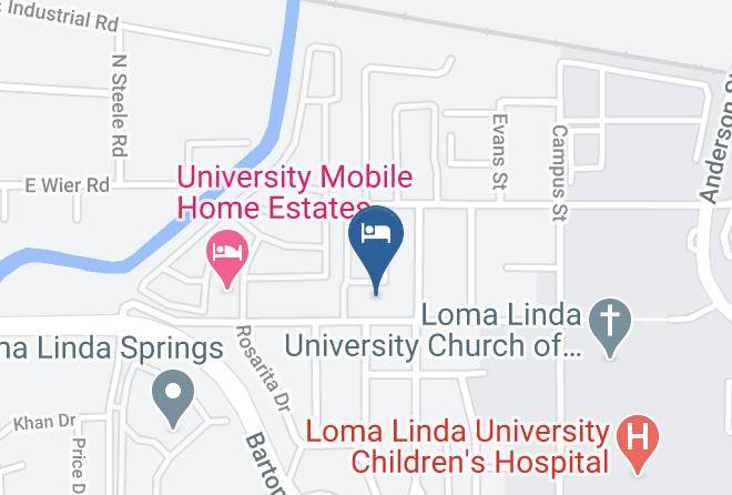 San Bernardino - Loma Linda Inn Maps
