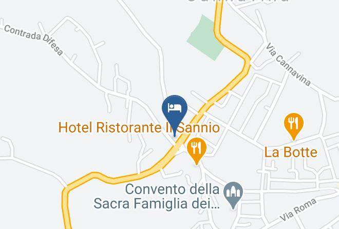 Benevento - Lombardi Park Hotel Maps