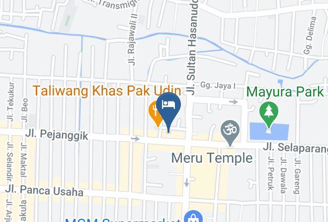Kota Mataram - Lombok Plaza Hotel & Convention Maps