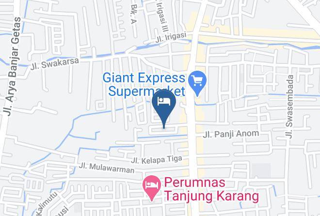 Kota Mataram - Lombok Vaganza Hotel Maps