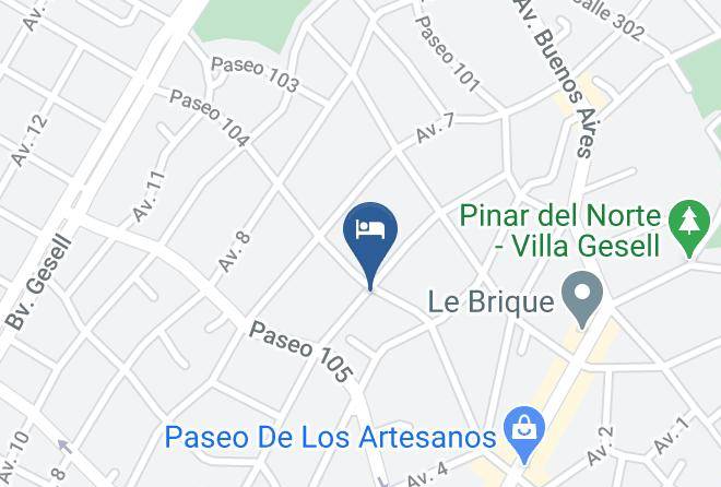 Villa Gesell - La Lomita Maps
