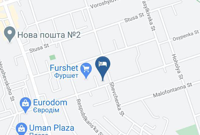Uman Raion - Lomo Hotel Uman Maps
