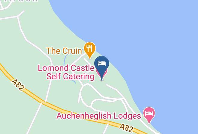 Argyll And Bute - Lomond Castle Self Catering Maps