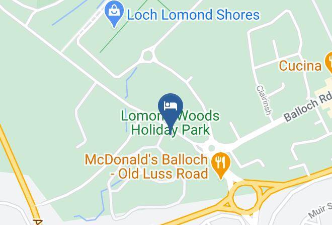 West Dunbartonshire - Lomond Woods Holiday Park Maps