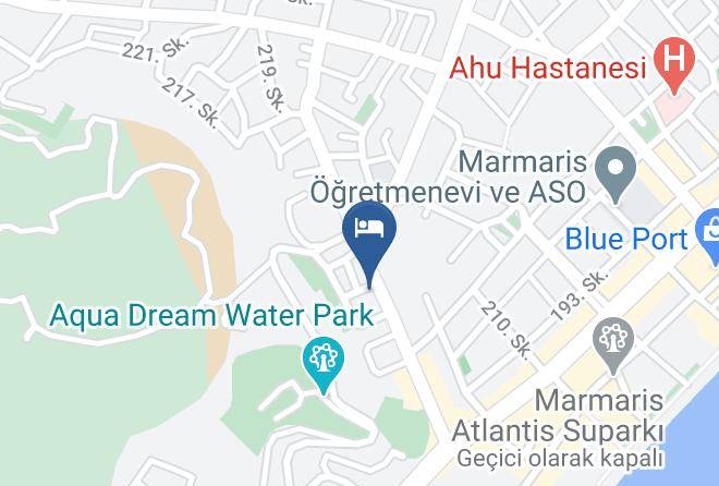Marmaris - Hotel London Blue Maps