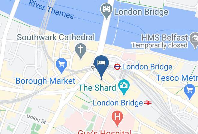 London - London Bridge Hotel Maps