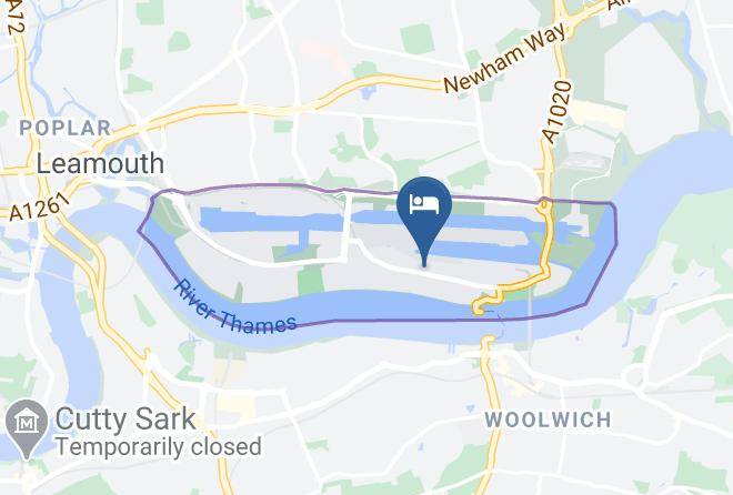 London - London City Airport Hotel Maps