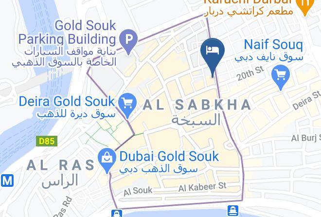 Dubai - London City Hotel Maps