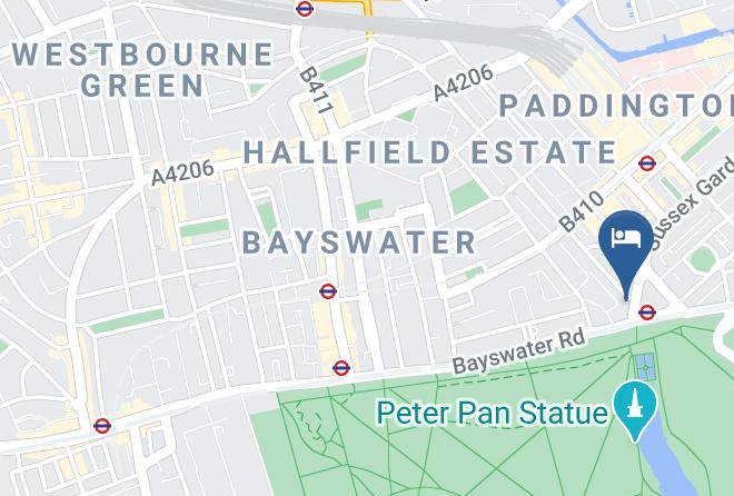 London - London Elizabeth Hotel Maps