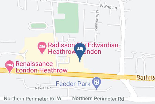 London - London Heathrow Marriott Hotel Maps