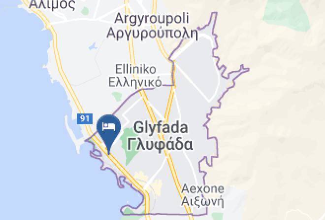 South Athens - London Hotel Maps