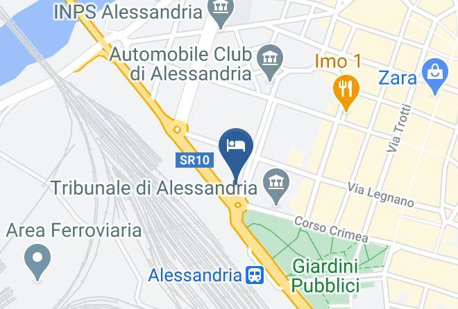 Alessandria - Hotel Londra Maps