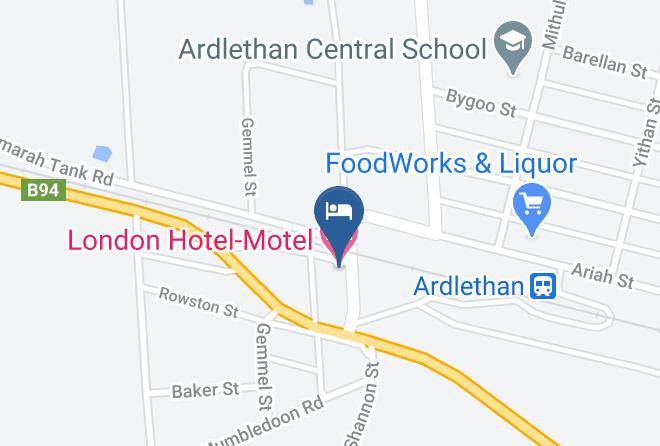 Coolamon - London Hotel Motel Maps