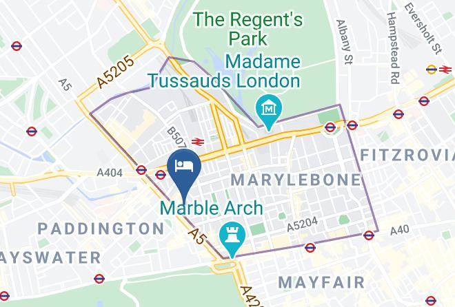 London - London Queen's Hyde Park Maps