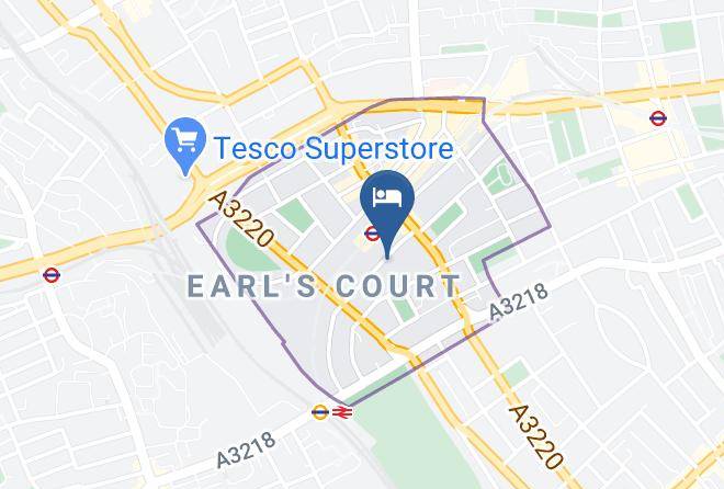 London - London Town Hotel Maps