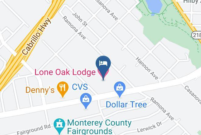 Monterey - Lone Oak Lodge Maps