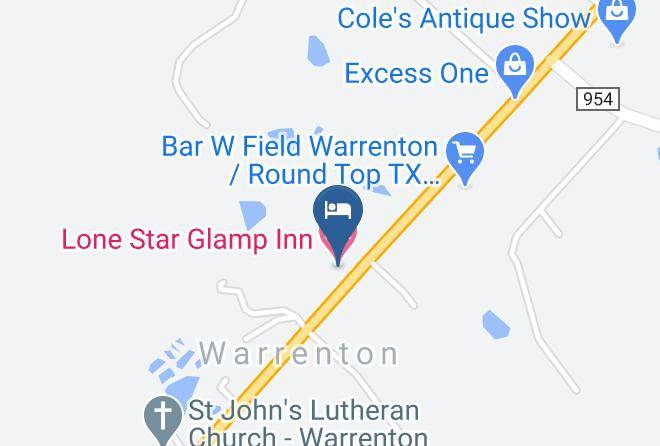 Fayette - Lone Star Glamp Inn Maps