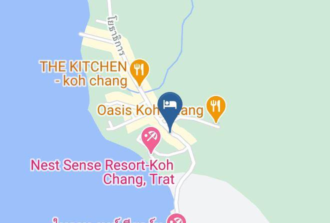 Amphoe Ko Chang - Lonely Beach Resort Maps