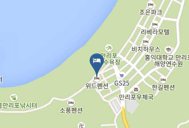 Long Beach Family Hotel Map