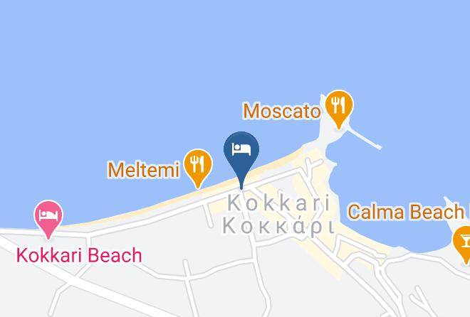 Samos - Long Beach Hotel S A Maps