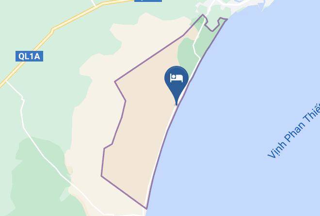 Phan Thit - Long Beach Resort Maps
