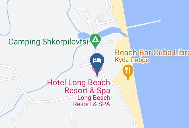 Dolni Chiflik - Long Beach Resort & Spa Maps